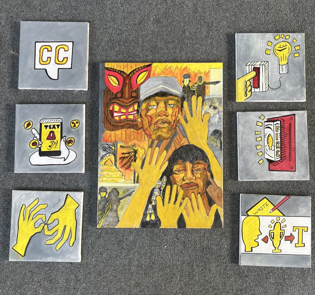 Fred Beam's Final Artwork